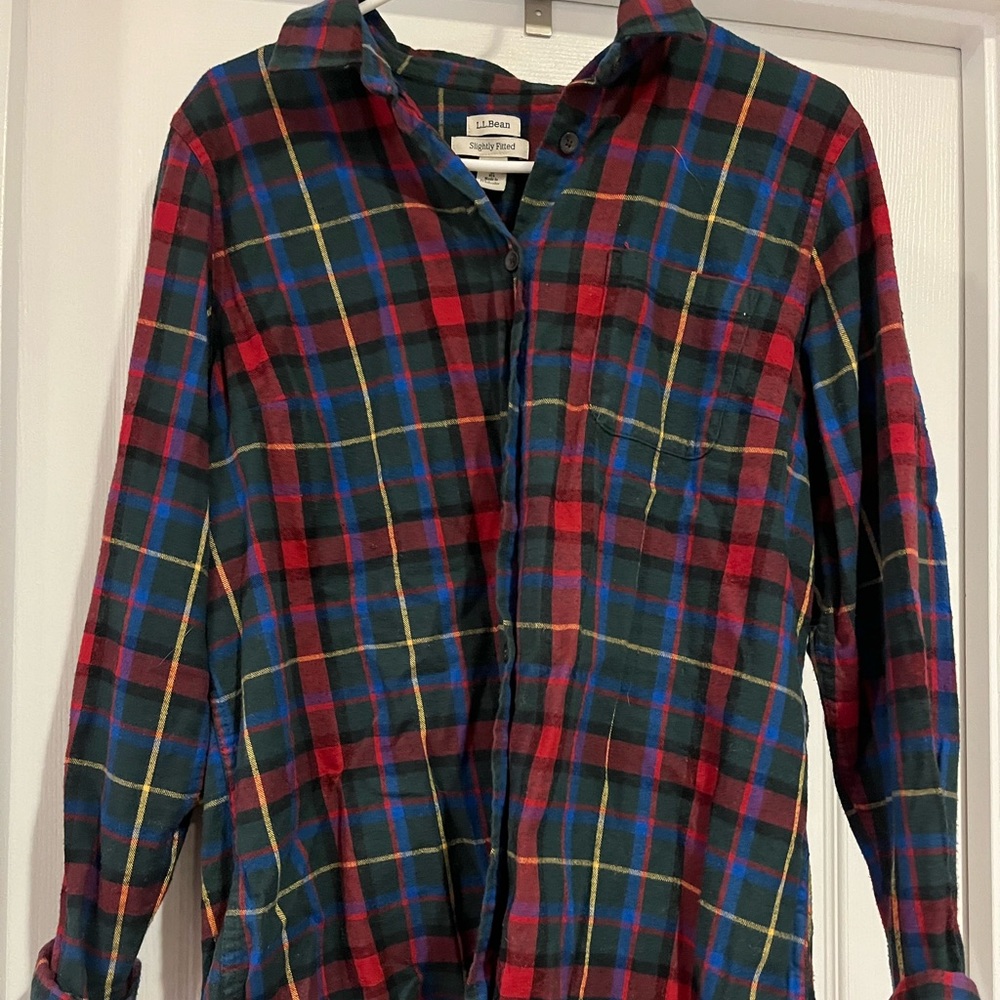 LL Bean button up